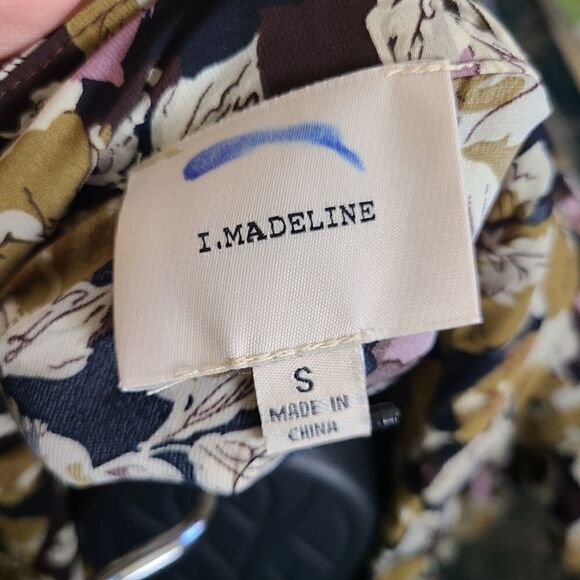 NWT I. Madeline Floral Long Sleeve Dress - Picture 6 of 8